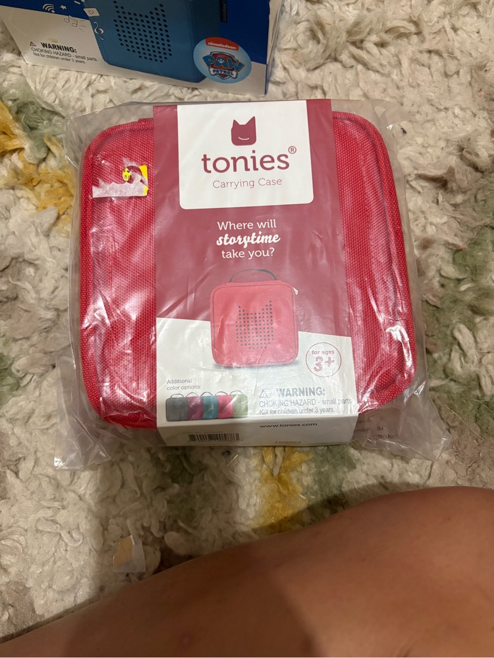 Tonies Pink Carrying Case for Kids
